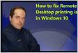 How to fix Remote Desktop printing issues in Windows 1